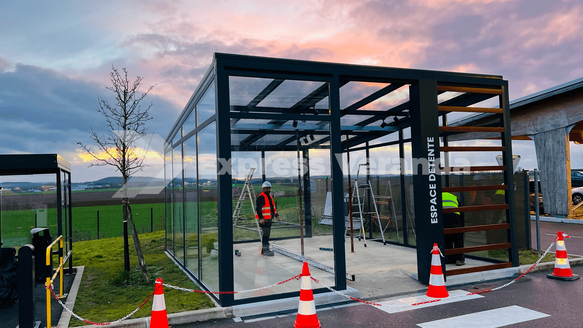 Glass Pergola System